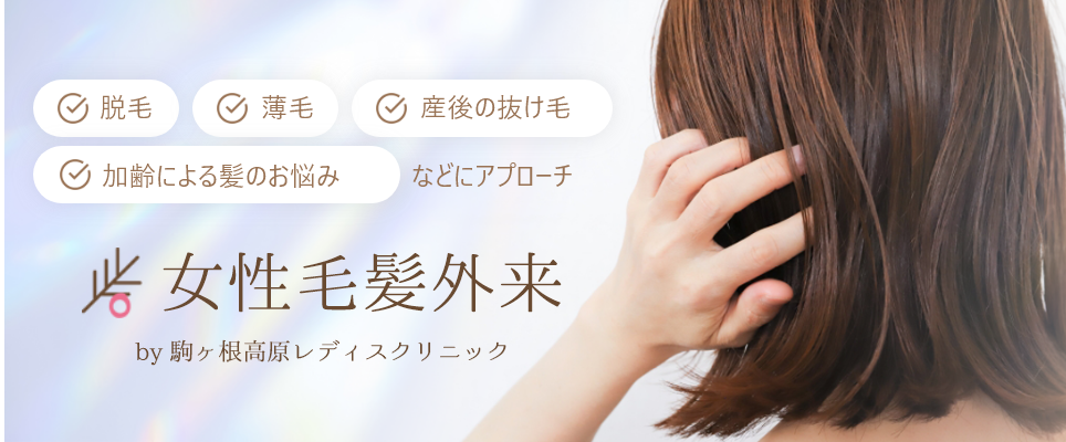 髪のエイジングケアもぜひKKLCで！の画像